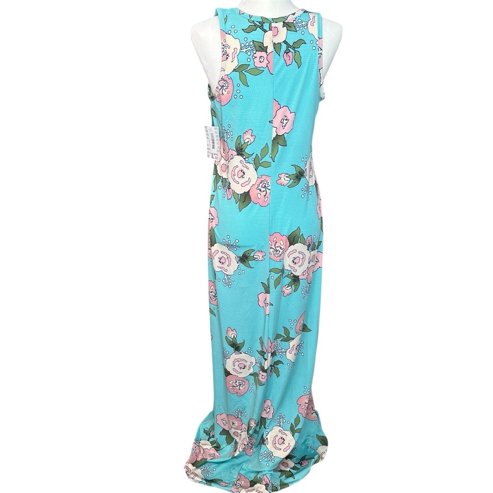 ☀️Floral Sleeveless Dress. Size large - Picture 3 of 5